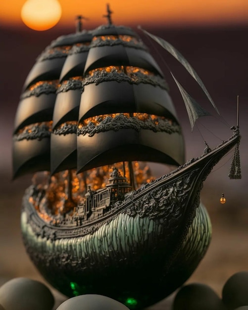 O navio do mar por Mattel