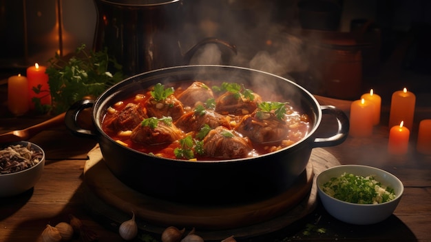 O ossobuco ou osso buco é uma especialidade da culinária lombarda