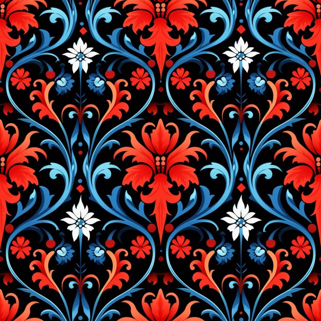 O padrão é uma bela imagem gótica vitoriana arte gerada por Ai