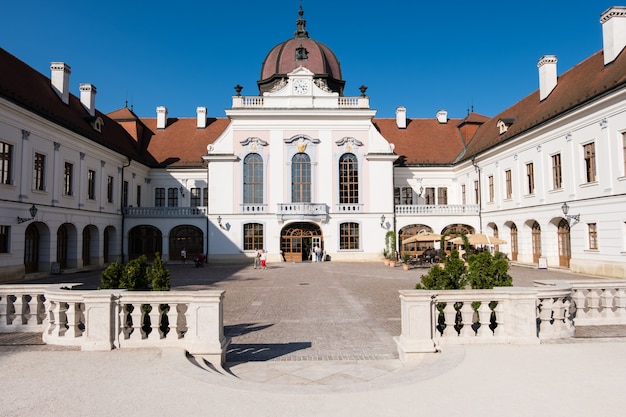 O palácio real em godollo, hungria