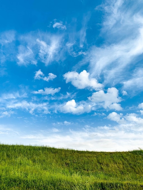 Foto o pano de fundo das nuvens no céu