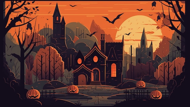 Foto o pano de fundo do halloween