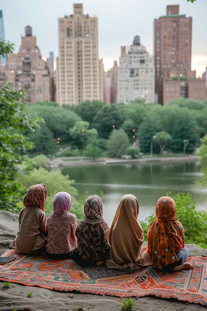 O parque celebra as festividades do Eid al-Fitr