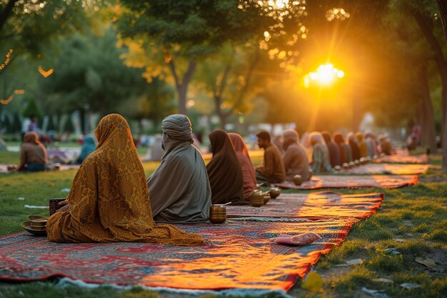 O parque celebra as festividades do Eid al-Fitr