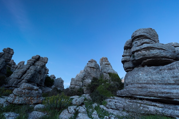 O Parque Natural Torcal de Antequera contém um dos exemplos mais impressionantes da paisagem cárstica da Europa