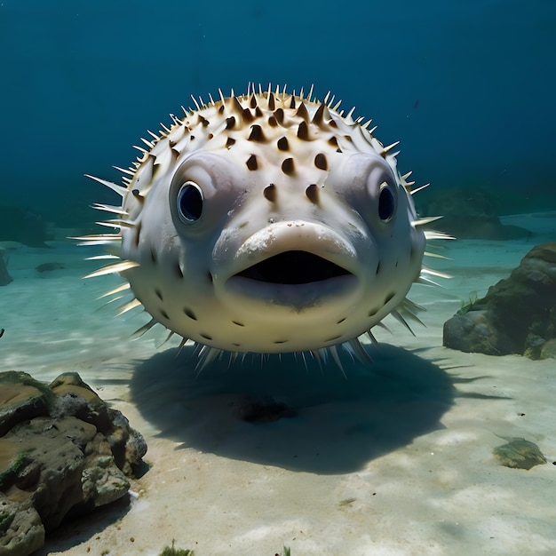 O peixe-palo assassino no oceano está a crescer, gerado pela IA.