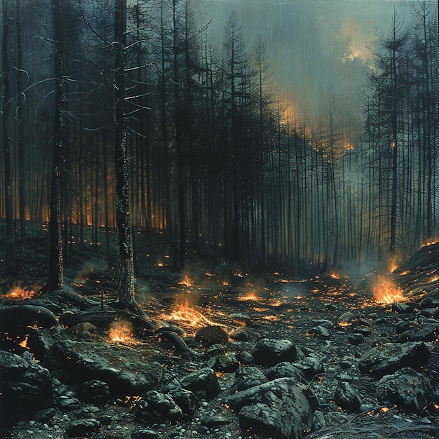 O poder silencioso de uma floresta que se recupera de um incêndio