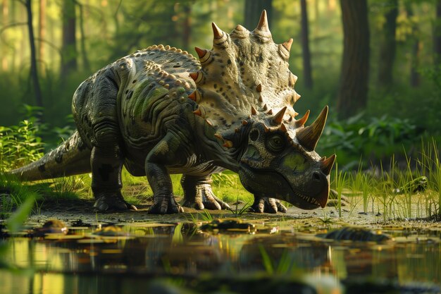 O Poderoso Triceratops Uma Lenda Viva