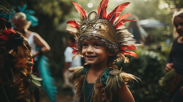 O Primeiro Carnaval da Criança Uma Emocionante Aventura de Preparação de Trajes