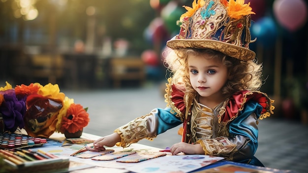 O Primeiro Carnaval da Criança Uma Emocionante Aventura de Preparação de Trajes