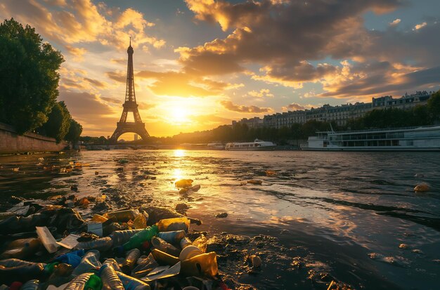 Foto o problema da poluição ambiental