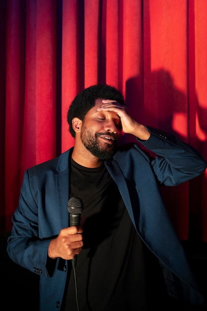 O processo de criação de stand up comedy