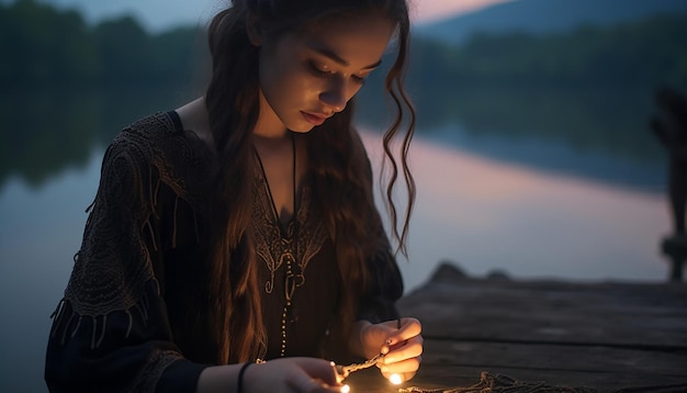 o ritual matinal de ligar o Martisor às roupas