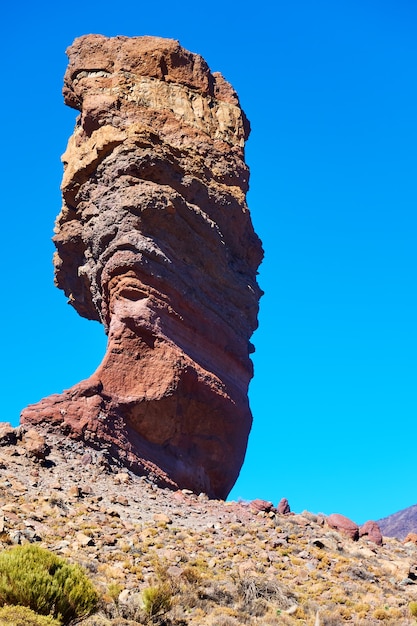 O Rochedo Cinchado - símbolo da ilha de Tenerife, Canárias