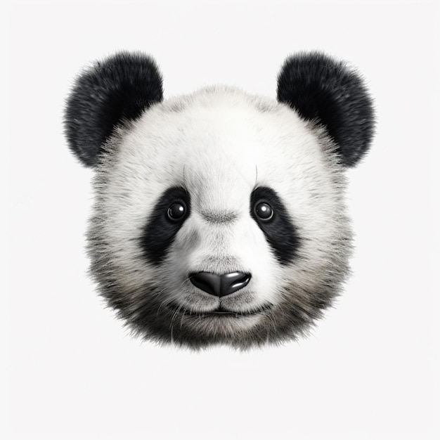 Desenhe o rosto de panda com chapéu de jogador preto. Ilo vetorial  desenhado à mão imagem vetorial de i_panki© 66260315