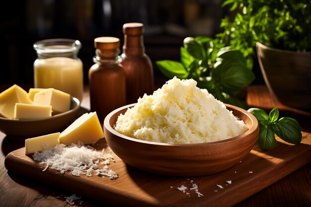 O saboroso queijo parmesão já está disponível como queijo ralado