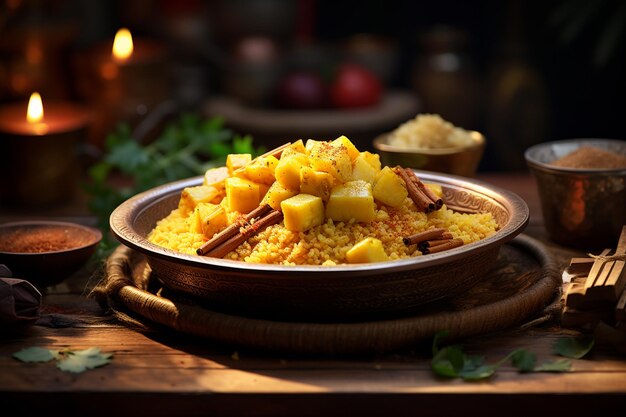 O servidor de receitas específicas da culinária apresenta a tradição de comer comida brasileira saborosa