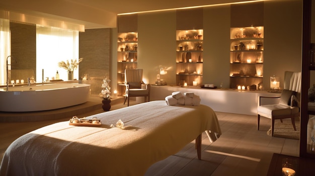 O spa do Four Seasons Hotel London