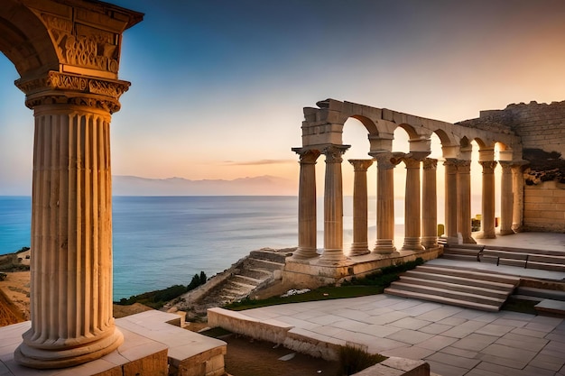 O templo de apolo está localizado na ilha de creta.