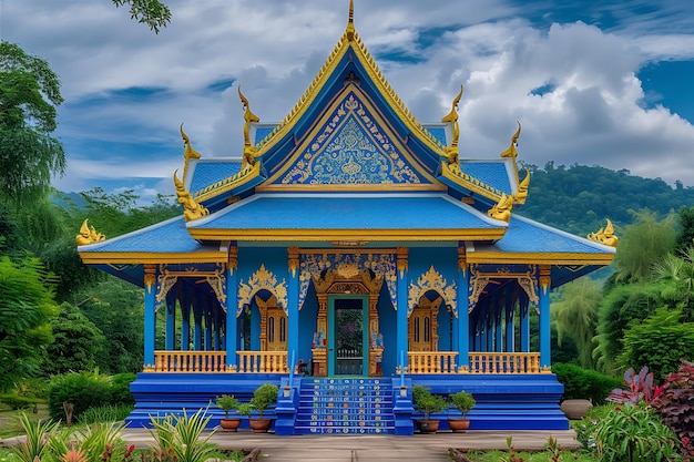 O Templo de Ouro se ergue majestosamente