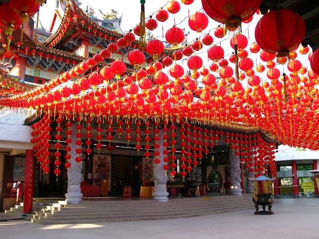 O templo em Kuala Lumpur Malásia