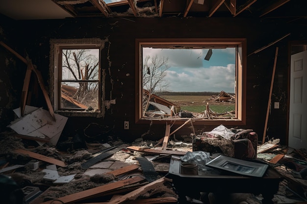 O terremoto que destruiu a casa viva geradora ai