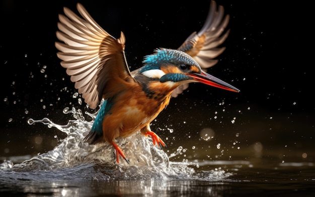 O triunfo do martim-pescador