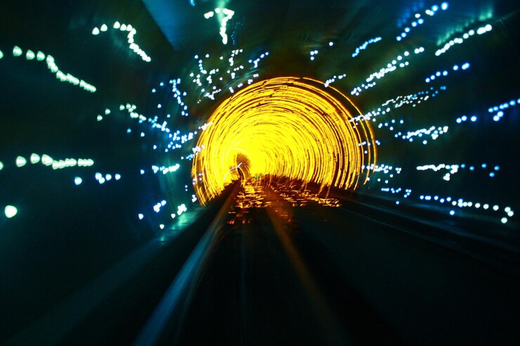 Foto o túnel turístico de bund
