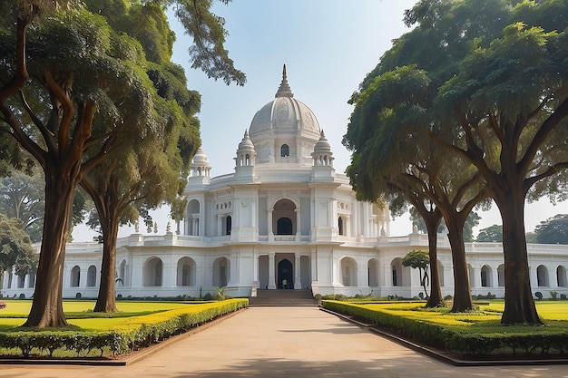 O Victoria Memorial é um antigo monumento e museu construído em estilo de arquitetura colonial construído em 1921 em Calcutá.