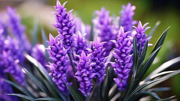 oásis de jardim de lavanda perfumada imagem criativa fotográfica de alta definição