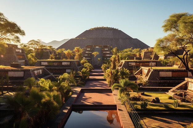 Oásis mexicano de Teotihuacan Uma experiência de hacienda isolada