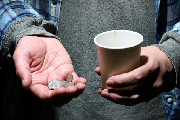 Obdachlose Handhilfe