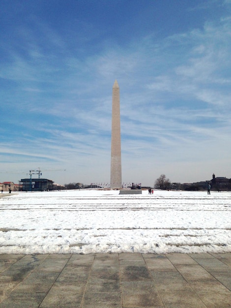 Foto el obelisco de washington d.c.