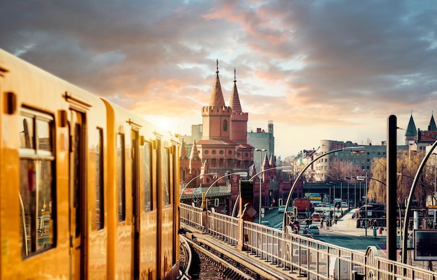 Oberbaumbrücke, Berlin, Deutschland