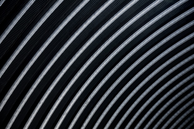 Oberfläche eines industriellen Metalldaches. Abstrakter Hintergrund.