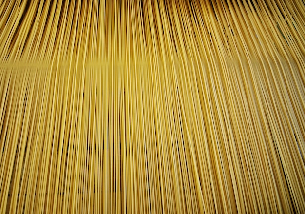 Oberfläche oder Textur von Nudeln und Spaghetti Nahaufnahme.