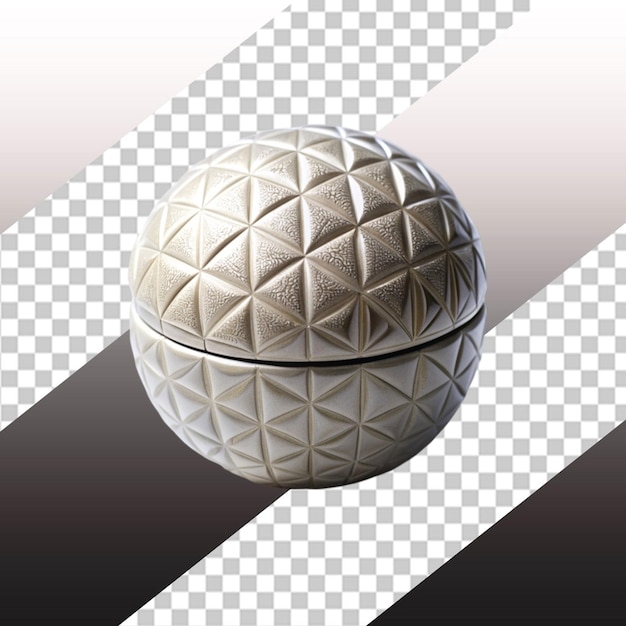 Objeto 3D em fundo transparente