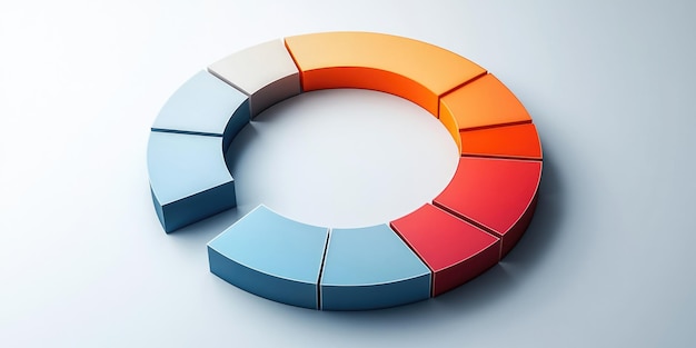 Objeto circular de colores