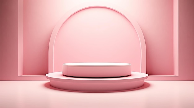 un objeto de forma ovalada rosada con un asiento blanco.