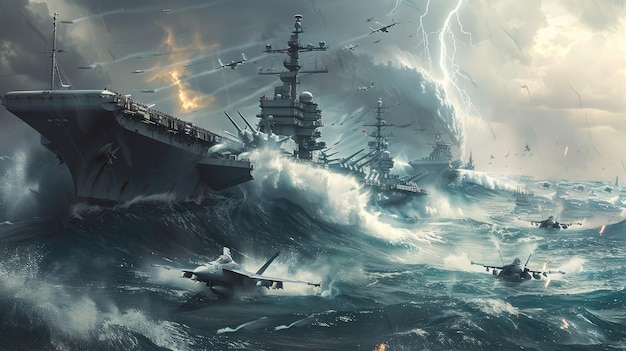Una obra maestra de la guerra naval moderna