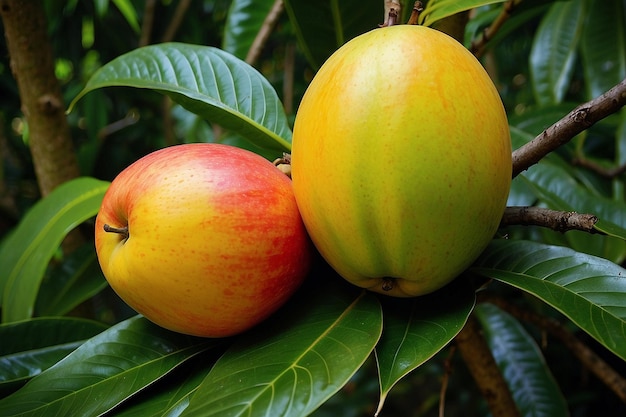 La obra maestra del mango revela el arte de la naturaleza