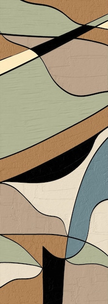 Obras de arte multicolores dinámicas con texturas en capas y patrones abstractos Combinando salpicaduras de acrílico y aceite esta pieza moderna crea un atractivo diseño visual para fondos creativos o decoración
