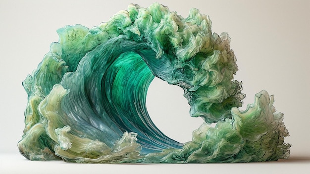 obras de arte de ondas oceânicas