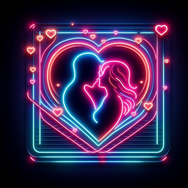 Foto obras de neon lovers