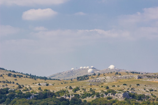 Observatorio de Crimea en la meseta