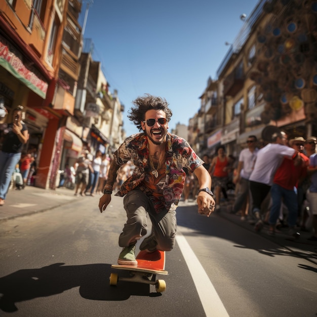 Obsesión por el graffiti El viaje de un patinador hispano por las prósperas calles de Barcelona