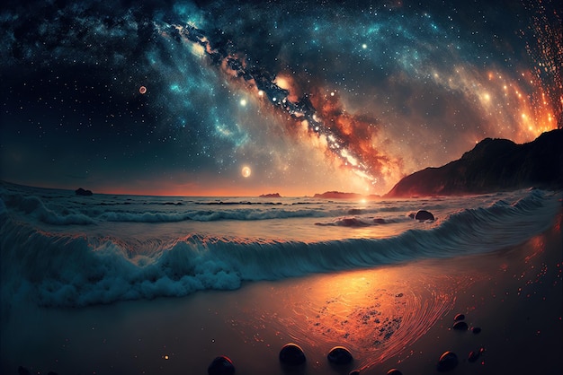 Ocean of the Galaxy Hintergrundbild