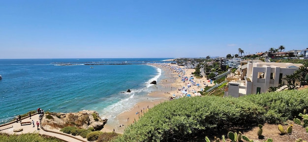 Foto océano de la costa de california