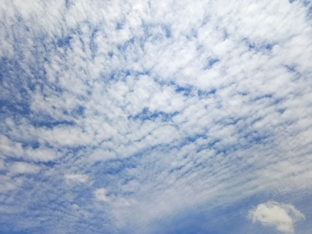 Foto oceano das nuvens