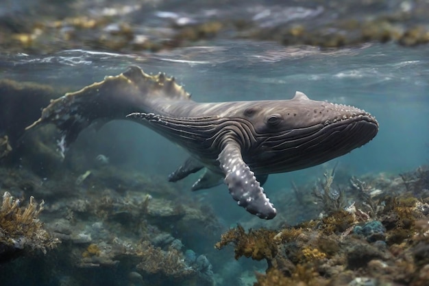 El océano es un mundo propio lleno de vida y misterio.